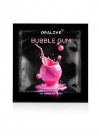 Саше съедобной оральной смазки OraLove с ароматом бабл-гам - 3 гр. - Биоритм - купить с доставкой в Липецке Саше съедобной оральной смазки OraLove с ароматом бабл-гам - 3 гр. - Биоритм - купить с доставкой в Липецке