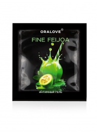 Саше съедобной оральной смазки OraLove с ароматом фейхоа - 3 гр. - Биоритм - купить с доставкой в Липецке Саше съедобной оральной смазки OraLove с ароматом фейхоа - 3 гр. - Биоритм - купить с доставкой в Липецке