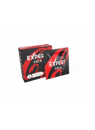 Презервативы с ароматом колы Expert Cola - 3 шт. - Expert - купить с доставкой в Липецке