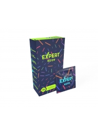 Светящиеся в темноте презервативы Expert Neon - 15 шт. - Expert - купить с доставкой в Липецке