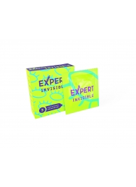 Ультратонкие презервативы Expert Invisible - 3 шт. - Expert - купить с доставкой в Липецке