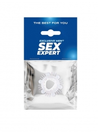 Стимулирующая насадка на пенис с несколькими видами рельефа - Sex Expert - в Липецке купить с доставкой