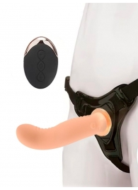 Женский вибрострапон со съемной насадкой и пультом ДУ - Erokay - купить с доставкой в Липецке