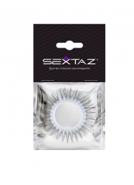 Круглое эрекционное кольцо с длинными «ресничками» - Sextaz - в Липецке купить с доставкой