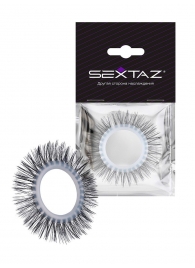 Круглое эрекционное кольцо с длинными «ресничками» - Sextaz - в Липецке купить с доставкой