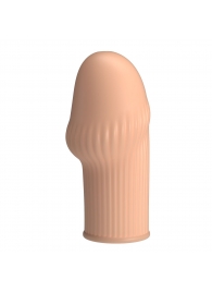 Телесная насадка на пенис Huel - 9 см. - Baile - в Липецке купить с доставкой