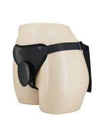 Черные трусики харнесс с платформой Caludio I - Baile - купить с доставкой в Липецке