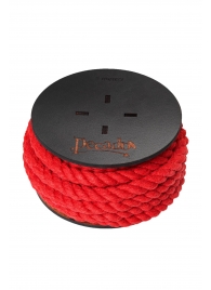 Красная веревка для шибари на катушке - 5 м. - Pecado - купить с доставкой в Липецке
