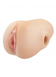 Телесный мастурбатор-вагина Pussy Pounder Squeeze Stroker - Pipedream - в Липецке купить с доставкой