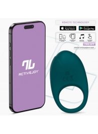 Зеленое интерактивное виброкольцо Ringo - Intoyou - в Липецке купить с доставкой