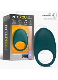 Зеленое интерактивное виброкольцо Ringo - Intoyou - в Липецке купить с доставкой