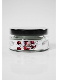 Массажная свеча «Спелая вишня» - 50 мл. - SGAN - купить с доставкой в Липецке