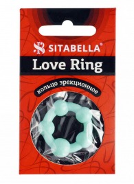 Цветное эрекционное кольцо с 5 бусинами Love Ring - Sitabella - в Липецке купить с доставкой