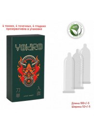 Презервативы YOKIRO Mix - 12 шт. - Sitabella - купить с доставкой в Липецке