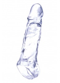 Прозрачная насадка-удлинитель Length Enhancer с подхватом - 16 см. - NMC - в Липецке купить с доставкой