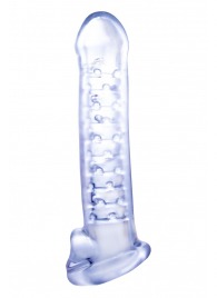 Прозрачная насадка-удлинитель Stretchy Touch - 18 см. - NMC - в Липецке купить с доставкой