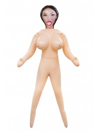 Телесная надувная секс-кукла с пышным бюстом - NMC - в Липецке купить с доставкой