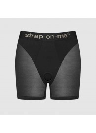 Трусики-шорты для фиксации насадок Strap-on-me Harness Lingerie Halo - size L - Strap-on-me - купить с доставкой в Липецке