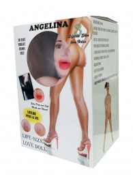Надувная секс-кукла Angelina 3D - Boys of Toys - в Липецке купить с доставкой