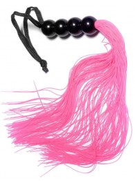 Розовая силиконовая плеть - 35,5 см. - Boys of Toys - купить с доставкой в Липецке
