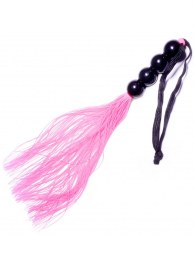 Розовая силиконовая плеть - 35,5 см. - Boys of Toys - купить с доставкой в Липецке