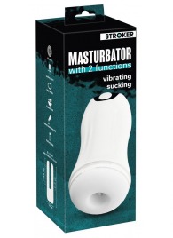 Белый мастурбатор Masturbator with 2 functions - Orion - в Липецке купить с доставкой