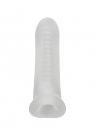 Белый фаллоудлинитель Striker - 13,5 см. - Lola Games - в Липецке купить с доставкой