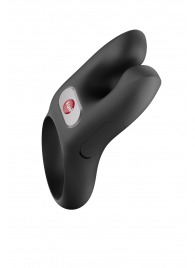 Черное эрекционное виброкольцо Nos - Fun Factory - в Липецке купить с доставкой