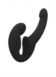 Черный безремневой страпон Share Lite - Fun Factory - купить с доставкой в Липецке