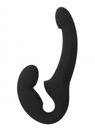 Черный безремневой страпон Share Lite - Fun Factory - купить с доставкой в Липецке