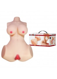 Мастурбатор-торс Aveline с 2 любовными тоннелями - Baile - в Липецке купить с доставкой
