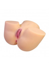 Телесный мастурбатор Liora с 2 любовными тоннелями - Baile - в Липецке купить с доставкой