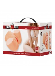 Телесный мастурбатор Liora с вибрацией - Baile - в Липецке купить с доставкой