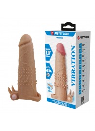 Телесная насадка на пенис Quillon - 20 см. - Baile - в Липецке купить с доставкой