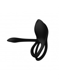 Черное эрекционное виброкольцо Bayek с пультом ДУ - Zalo - в Липецке купить с доставкой