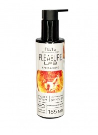 Съедобный лубрикант на водной основе Pleasure Lab с ароматом крем-брюле - 185 мл. - Pleasure Lab - купить с доставкой в Липецке