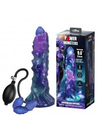 Фиолетовый яйцеродящий фаллоимитатор Duskwalker Sentinal на присоске - 22,4 см. - Baile - купить с доставкой в Липецке