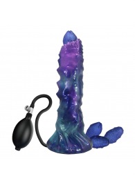 Фиолетовый яйцеродящий фаллоимитатор Duskwalker Sentinal на присоске - 22,4 см. - Baile - купить с доставкой в Липецке