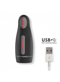 Черный автоматический мастурбатор с управлением через приложение - Oninder - в Липецке купить с доставкой