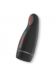 Черный автоматический мастурбатор с управлением через приложение - Oninder - в Липецке купить с доставкой