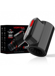 Черный автоматический мастурбатор с режимами поступательных движений и ротации - JAMYJOB - в Липецке купить с доставкой