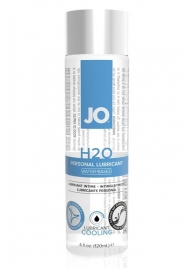 Охлаждающий лубрикант на водной основе JO Personal Lubricant H2O COOLING - 120 мл. - System JO - купить с доставкой в Липецке