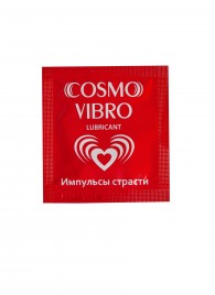 Пробник женского стимулирующего лубриканта на силиконовой основе Cosmo Vibro - 3 гр. - Биоритм - купить с доставкой в Липецке