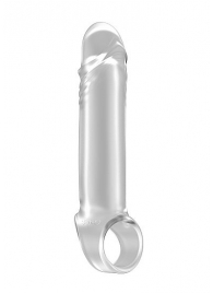 Прозрачная удлиняющая насадка Stretchy Penis Extension No.31 - Shots Media BV - в Липецке купить с доставкой
