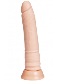 Телесный фаллоимитатор A-toys с присоской - 22 см. - A-toys купить с доставкой в интернет-магазине Orgasmix в Липецке Телесный фаллоимитатор A-toys с присоской - 22 см. - A-toys
