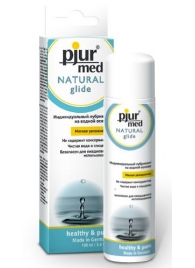 Нейтральный лубрикант на водной основе pjur MED Natural glide - 100 мл. - Pjur - купить с доставкой в Липецке