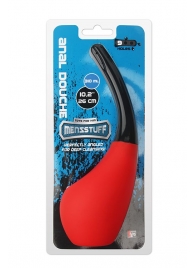 Анальный душ MENZSTUFF 310ML ANAL DOUCHE RED/BLACK - Dream Toys - купить с доставкой в Липецке