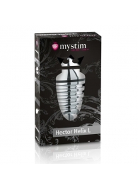 Анальный плаг для электростимуляции Hector Helix Buttplug L - 11,5 см. - MyStim - купить с доставкой в Липецке