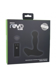 Чёрный перезаряжаемый массажёр предстательной железы NEXUS Revo Slim - Nexus Range - в Липецке купить с доставкой