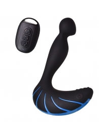 Чёрно-синий массажер простаты Erotist Third - Erotist Adult Toys - в Липецке купить с доставкой